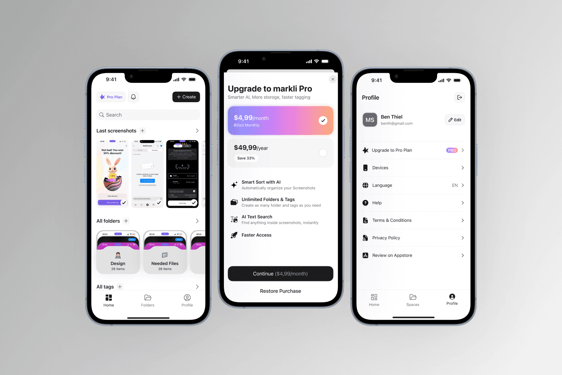 Markli - Screenshot Organizer case image